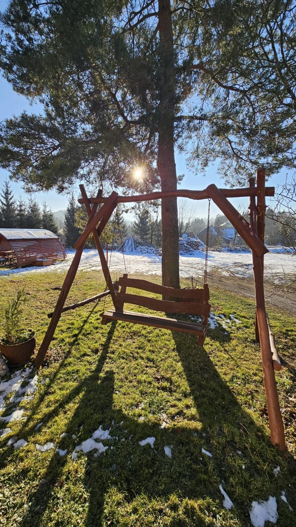 Czarny Kon „Black Horse” Kamienna Gora Buitenkant foto